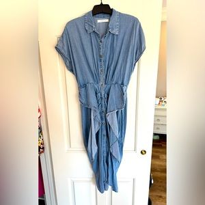 Vici Denim Dress by Mustard Seed L